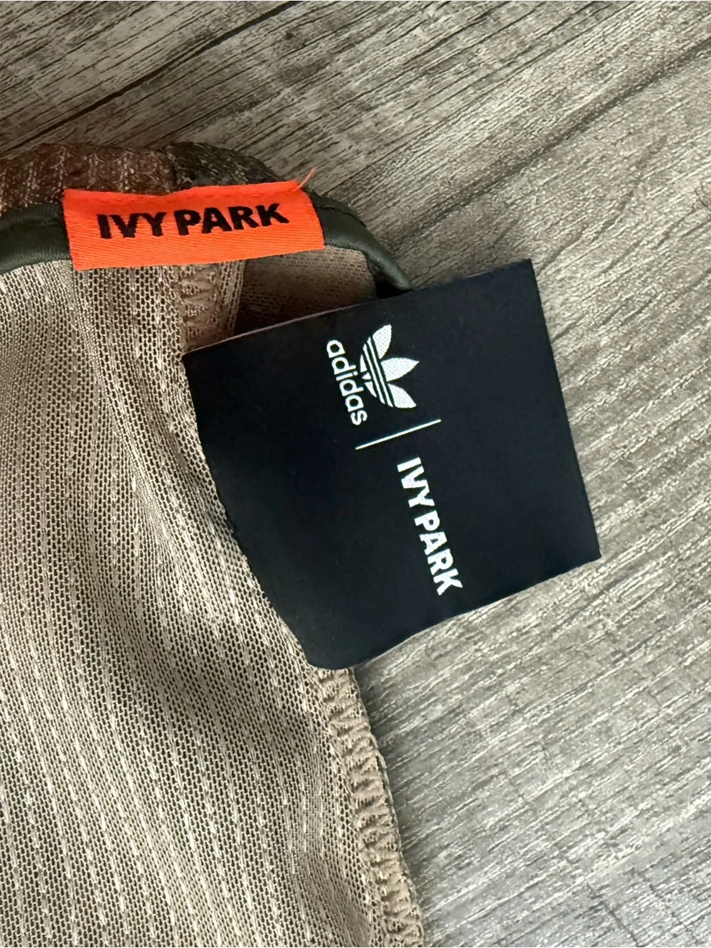 Adidas x Ivy Park Beyoncé Sequin Camouflage Balaclava - Green/Brown/Tan